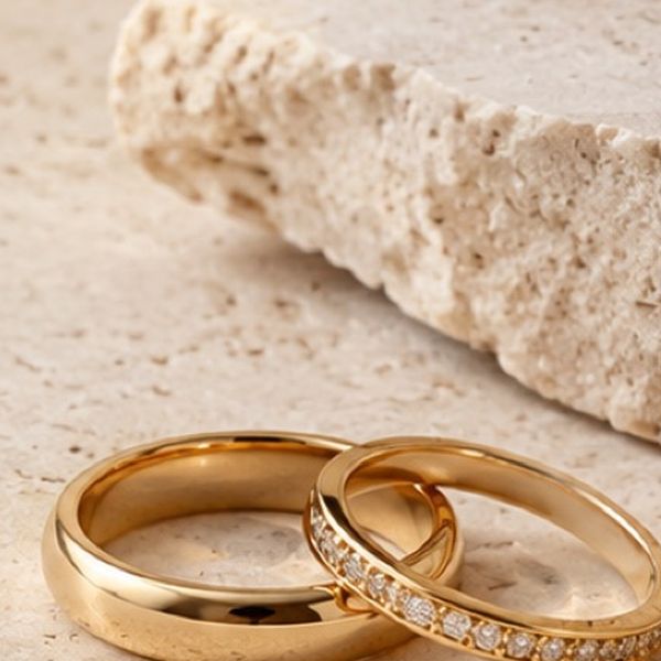 Argollas de oro 18K